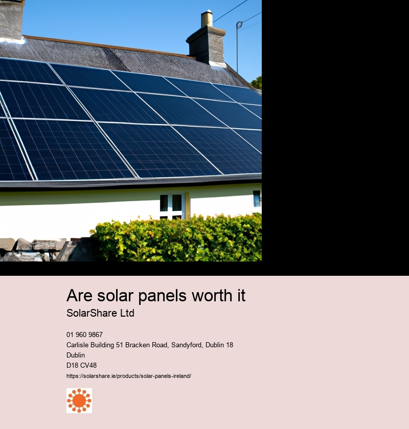 Are solar panels worth it