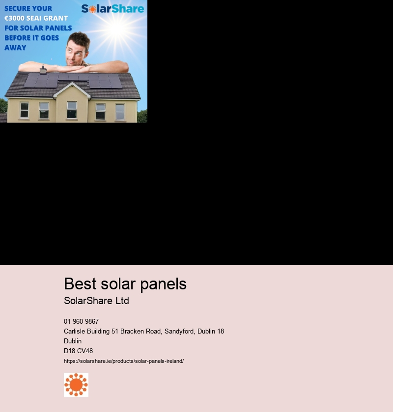 advantages of solar panels